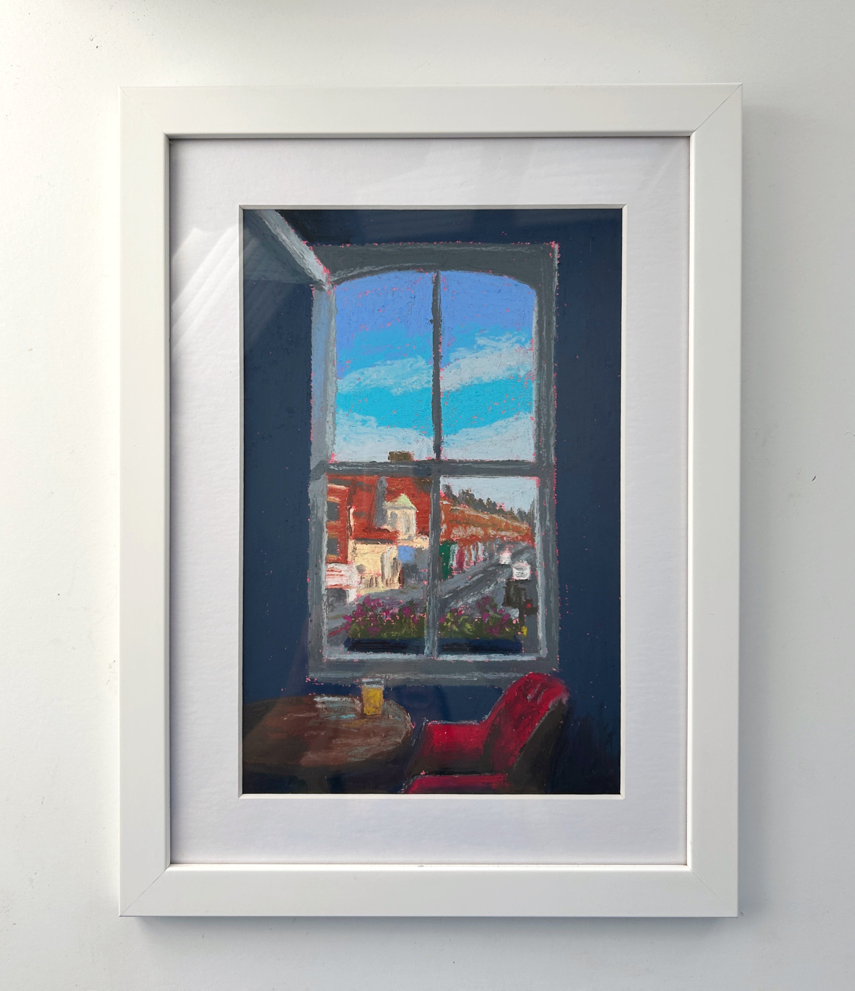 Battersea Rise from The Northcote (Framed)