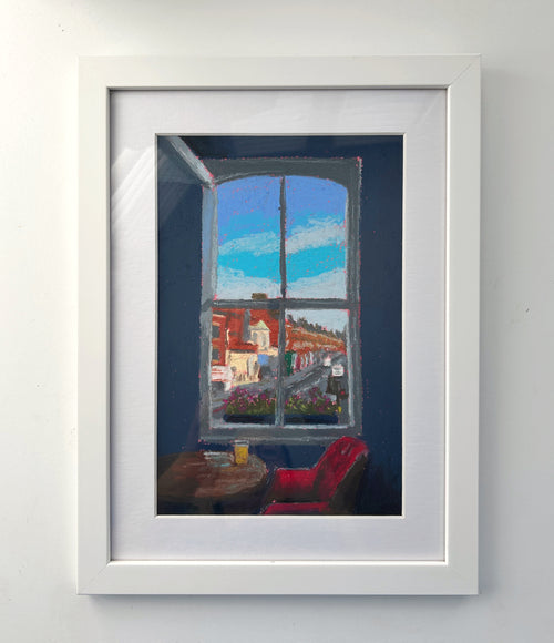 Battersea Rise from The Northcote (Framed)