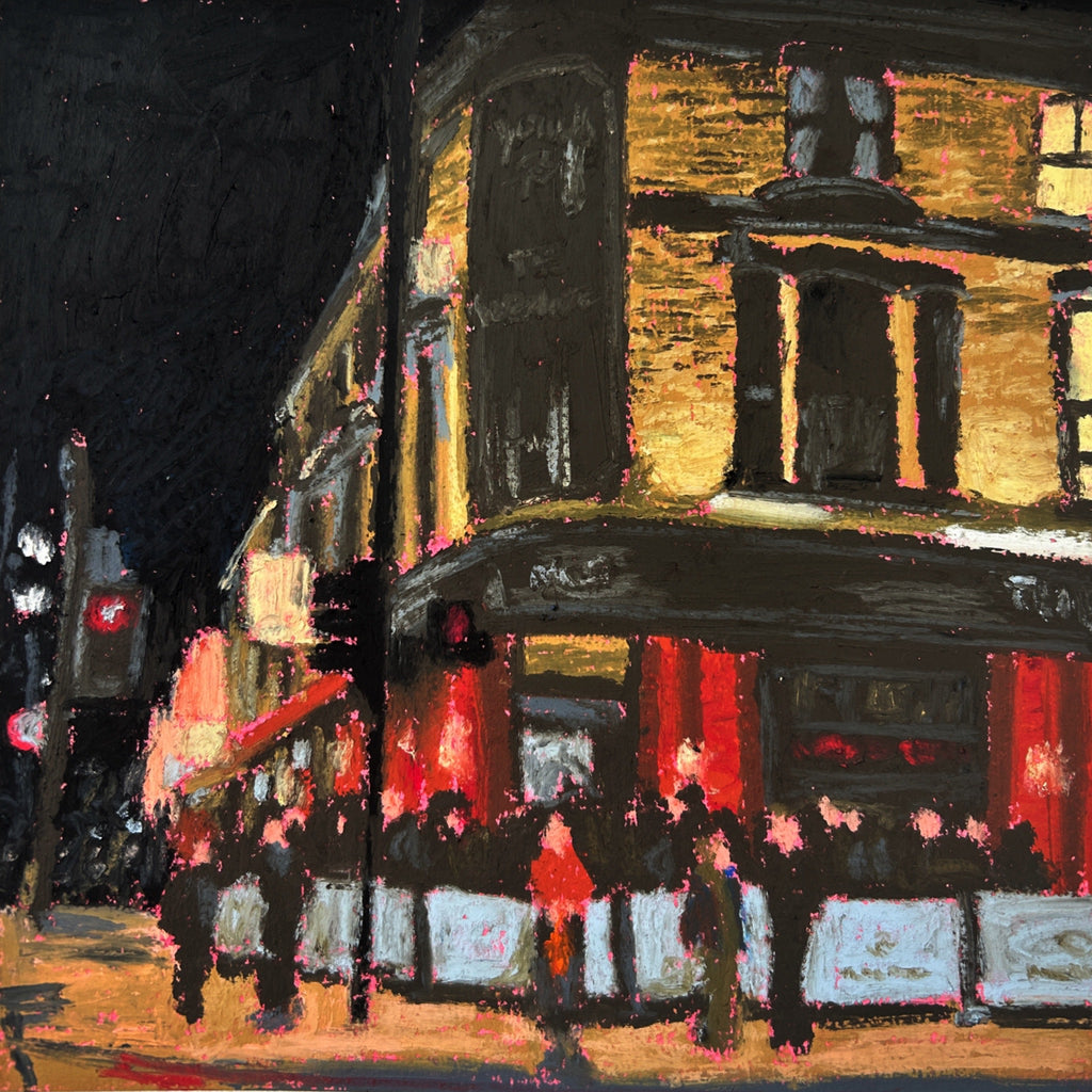 The Northcote at Night (Framed)