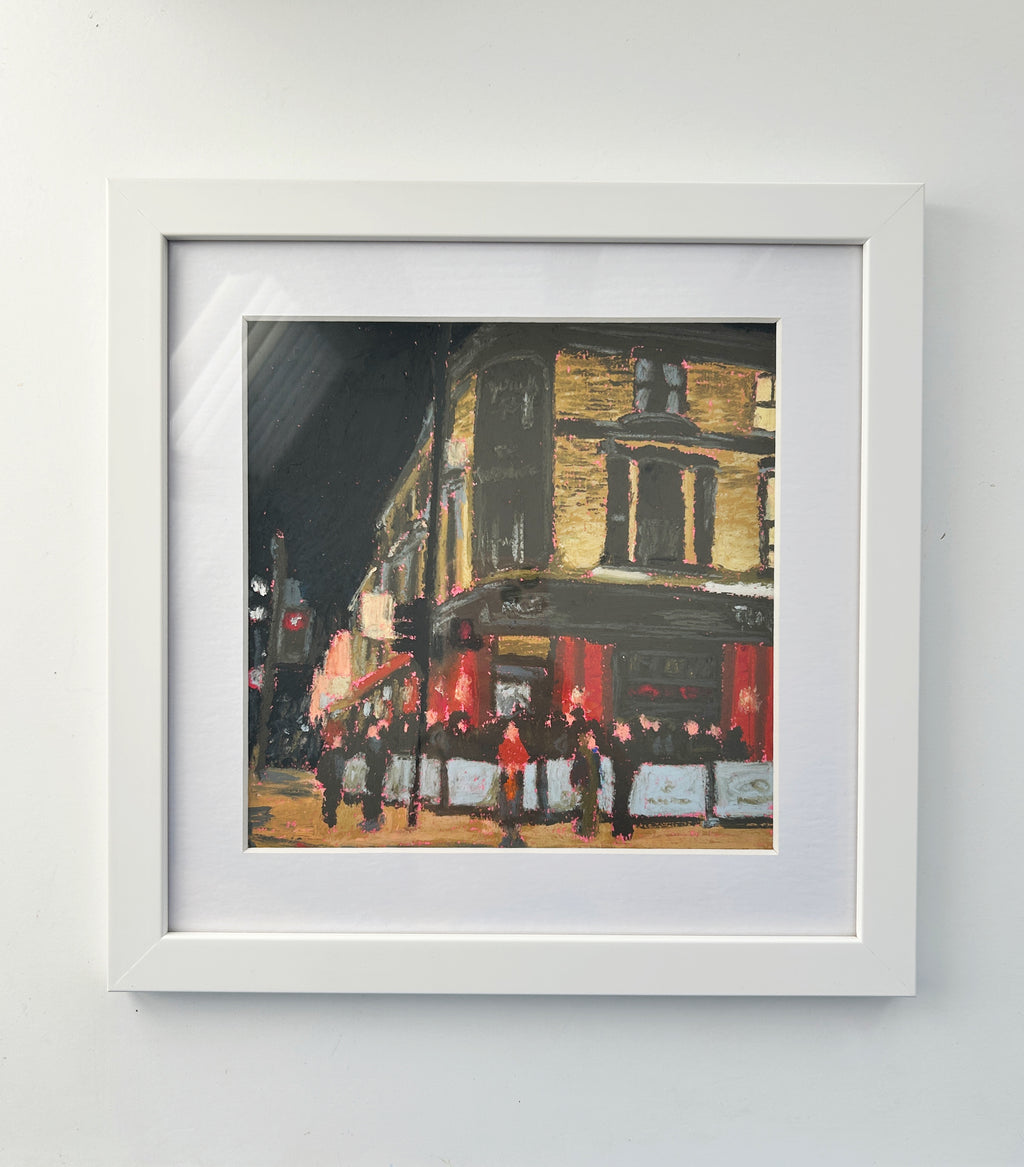 The Northcote at Night (Framed)