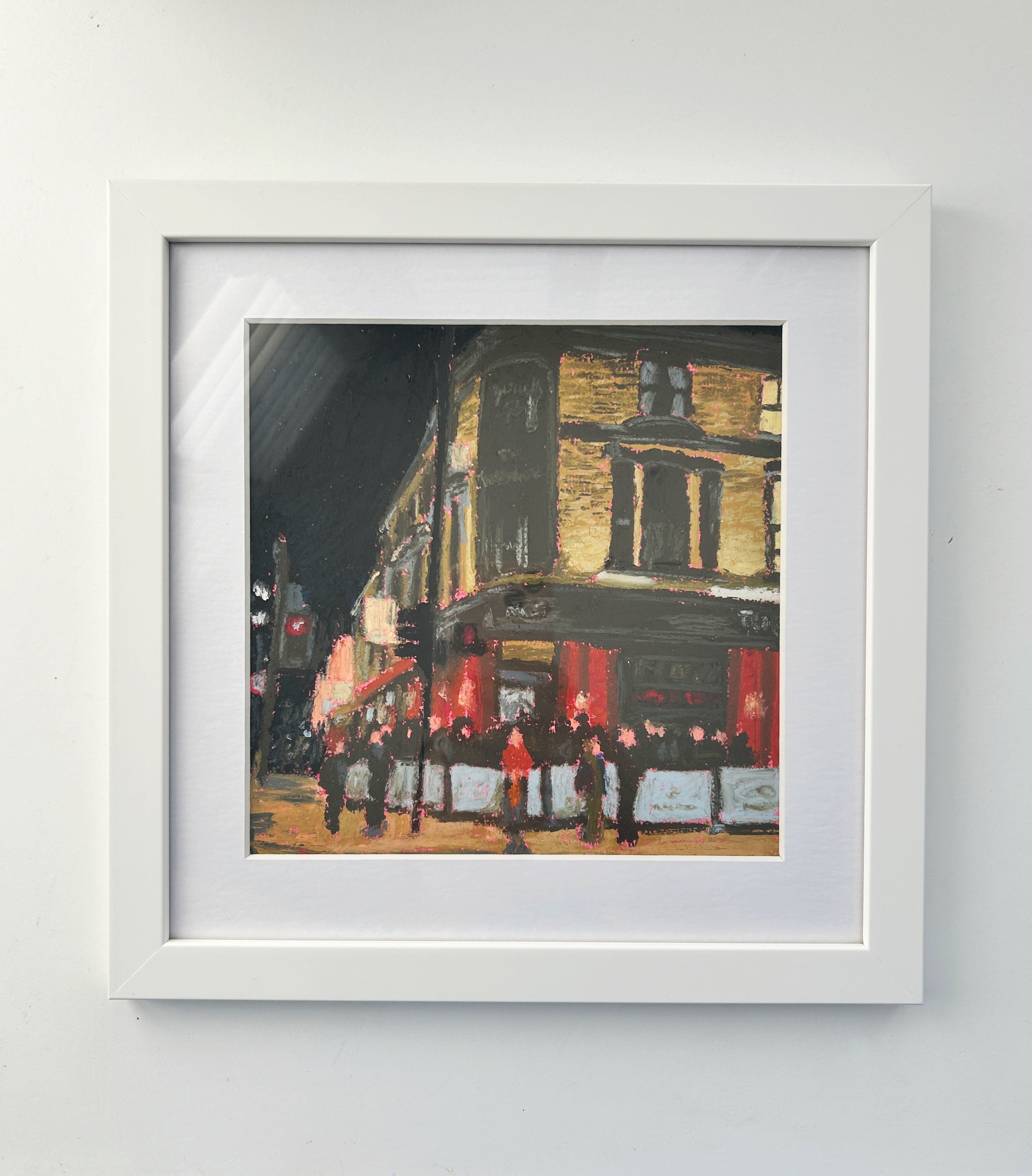 The Northcote at Night (Framed)
