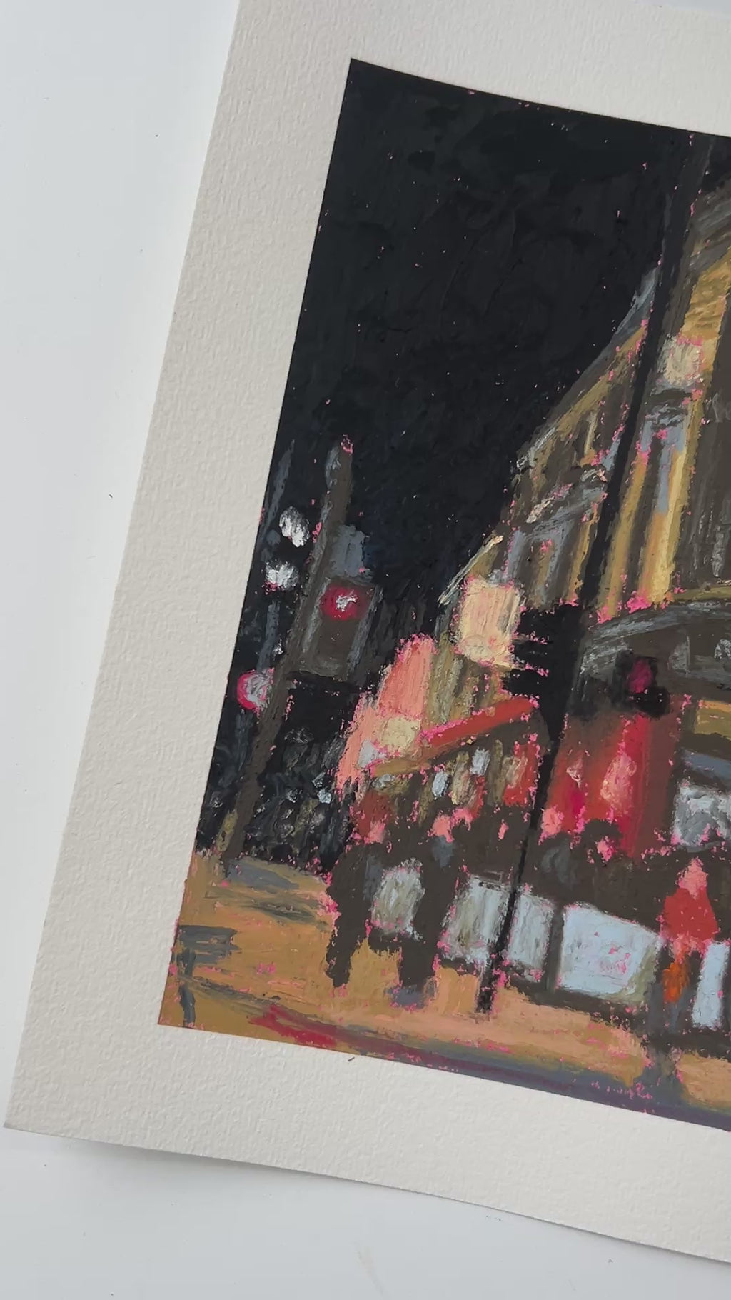 The Northcote at Night (Framed)